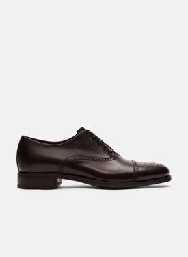 Scarosso Silvio Dark Brown Calf SILVIOOXFO