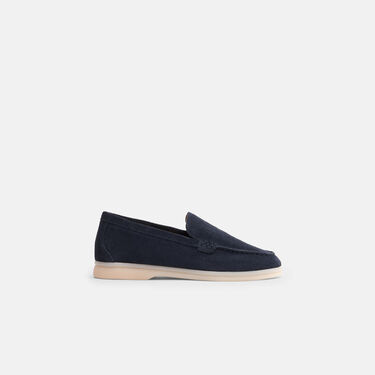 Scarosso Ludovica Girl Blue Suede Blue - Suede LUDOVICAKLOAF