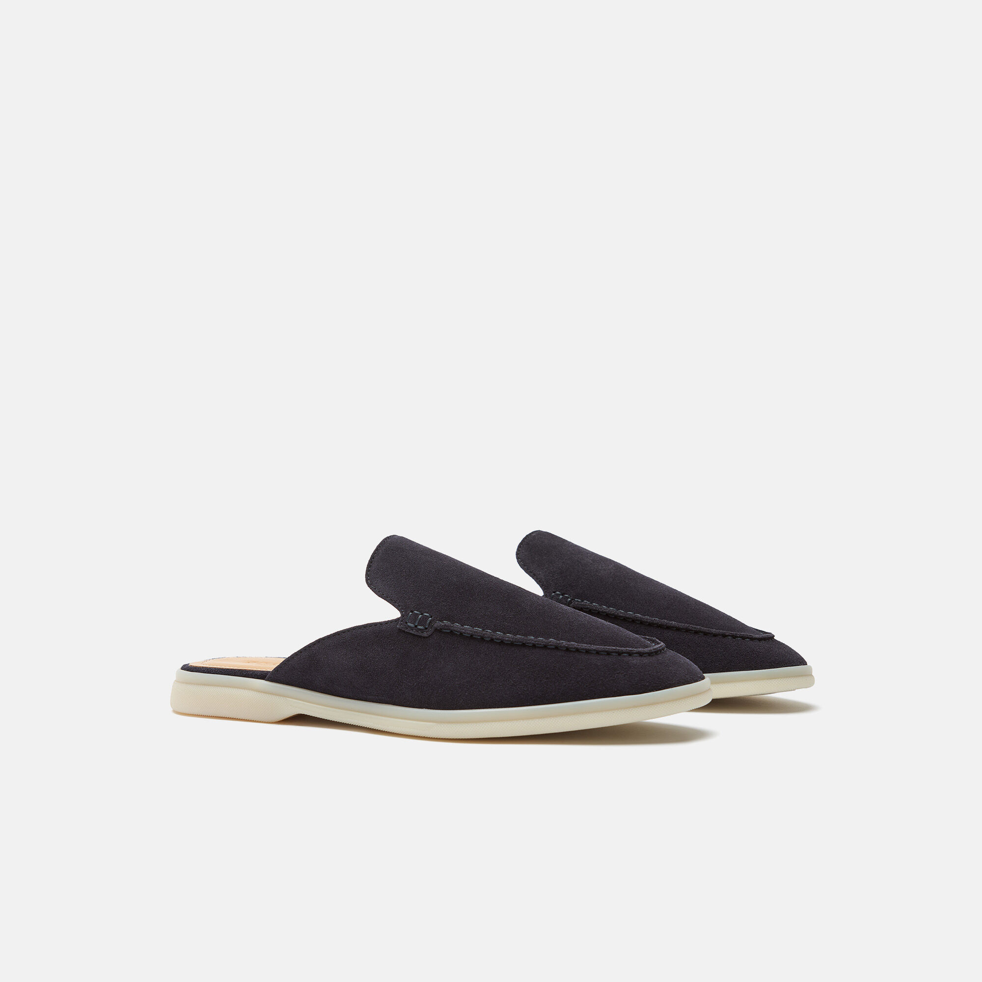 Scarosso Lucrezio Blue Suede Blue - Suede LUCREZIOMULE