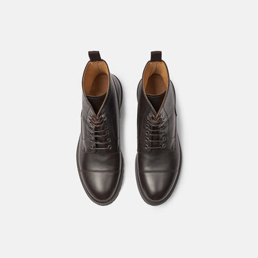 Scarosso Jackie Grain Brown Brown - calf JACKIEBOOT