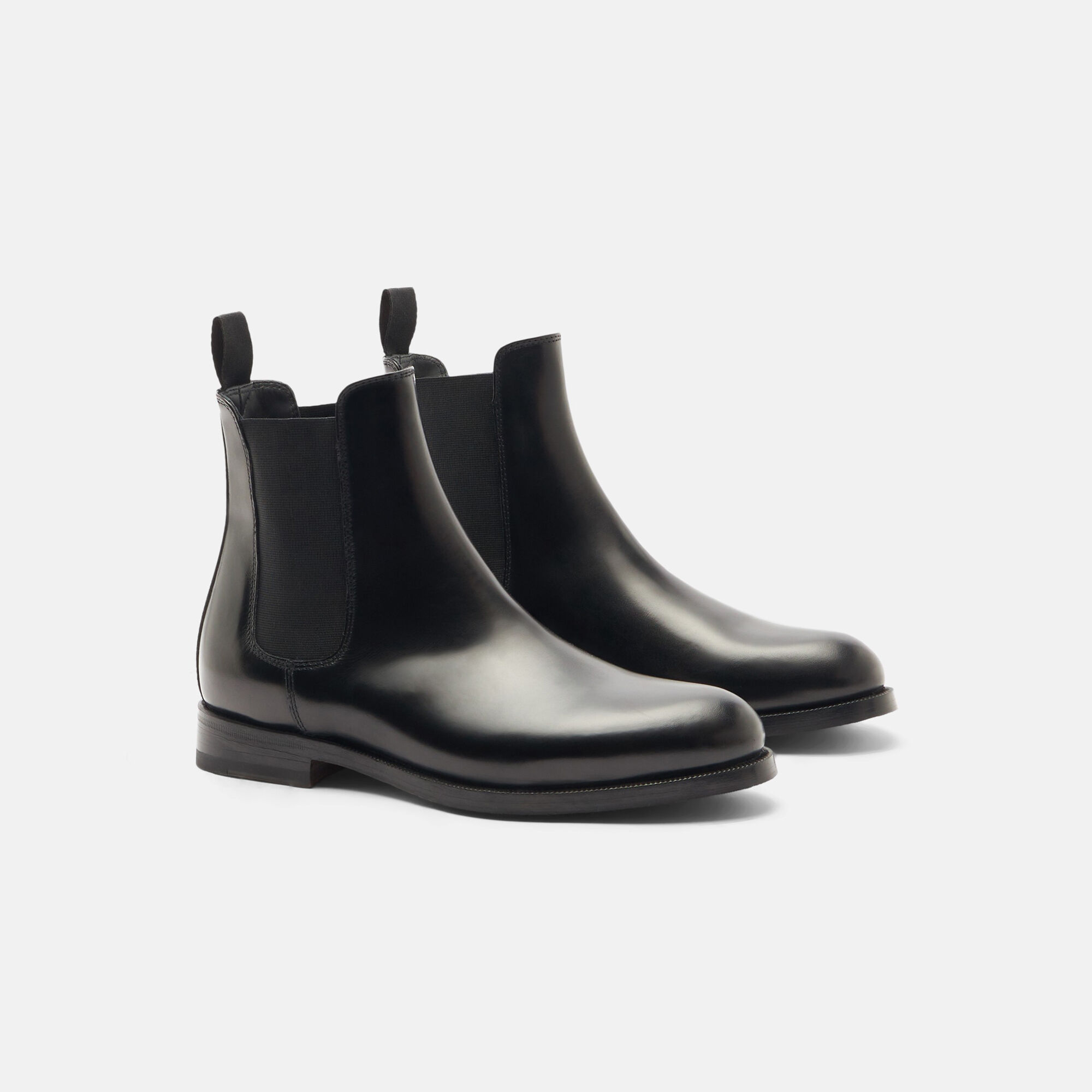 Scarosso Elena Black - Calf ELENACHEL