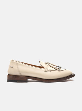 Scarosso Arianna Off White Off White - Calf ARIANNALOAF