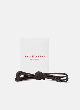 Scarosso Dark Brown laces Dark Brown - Cotton SHOELACE