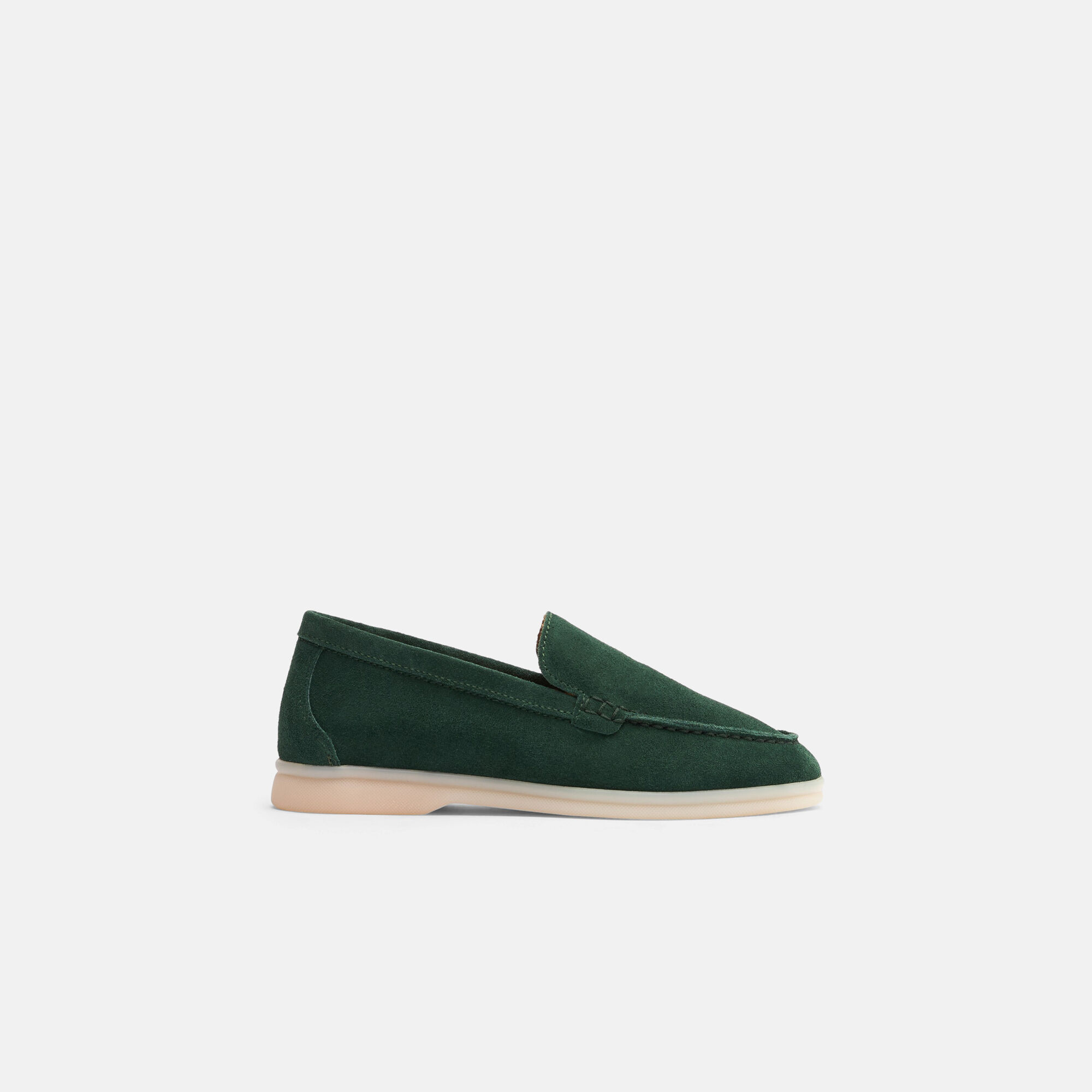Scarosso Ludovica Girl Green Suede Green - Suede LUDOVICAKLOAF