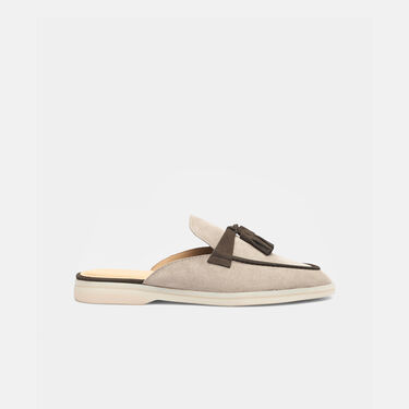 Scarosso Lucrezia Sand & Deep Taupe Suede Sand & Deep Taupe - Suede LUCREZIAMULE Scarosso Lucrezia Sand & Deep Taupe Suede Sand & Deep Taupe - Suede LUCREZIAMULE