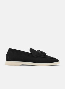 Scarosso Leandra Black Suede Edit Black Edit - Suede LEANDRALOAF