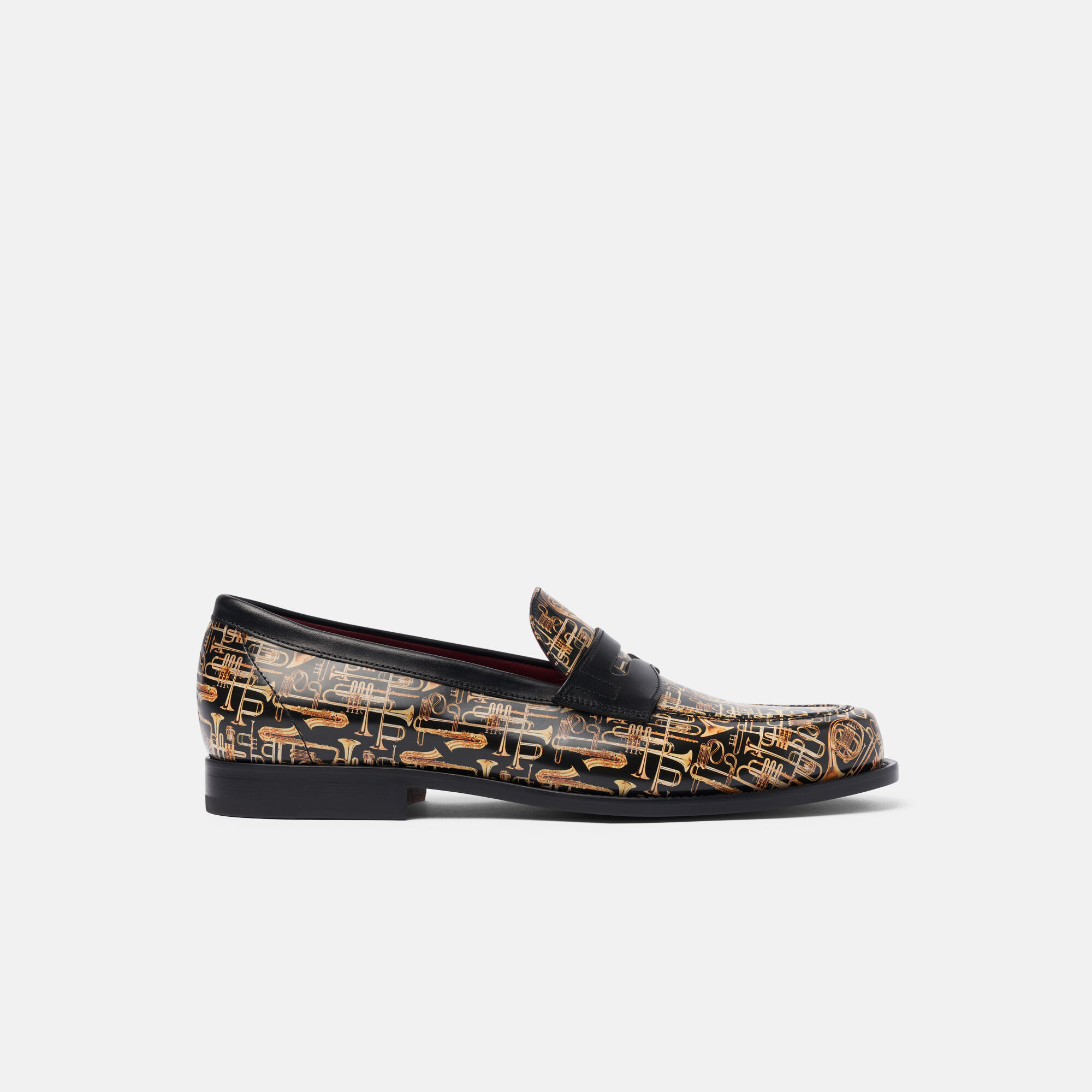Scarosso Trumpet for Him Trumpet Black - Calf TOILETMLOAF