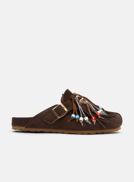 Scarosso Gea Brown Brown - Suede GEAMULE