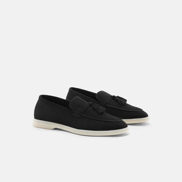 Scarosso Leandra Black Suede Edit Black Edit - Suede LEANDRALOAF