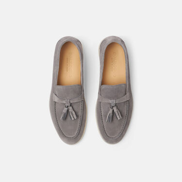 Scarosso Leandra Grey Suede Grey - Suede LEANDRALOAF Scarosso Leandra Grey Suede Grey - Suede LEANDRALOAF