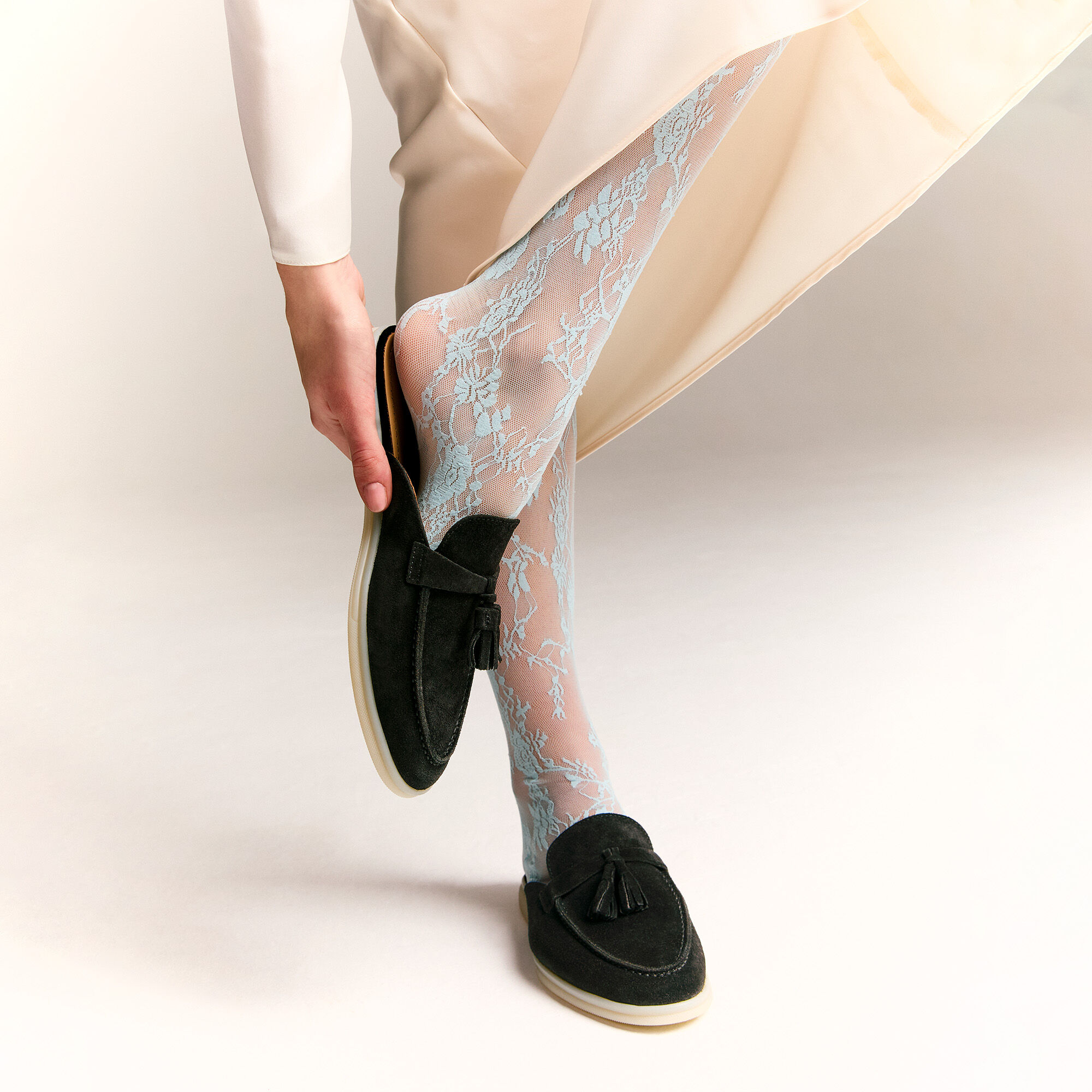 Scarosso Lucrezia Black Suede Edit Black Edit - Suede LUCREZIAMULE