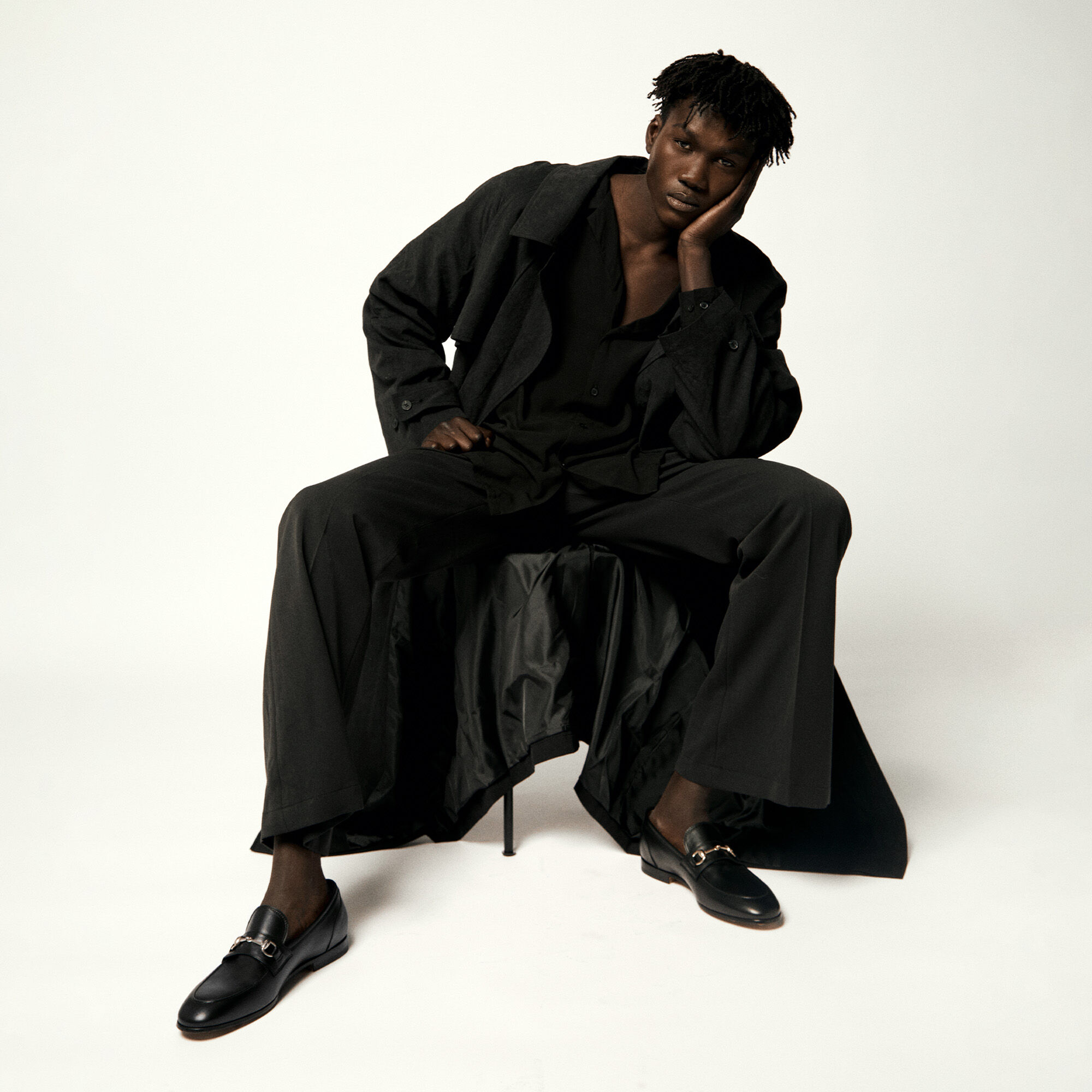 Scarosso Alessandro Black Black - Calf ALESSANDROLOAF