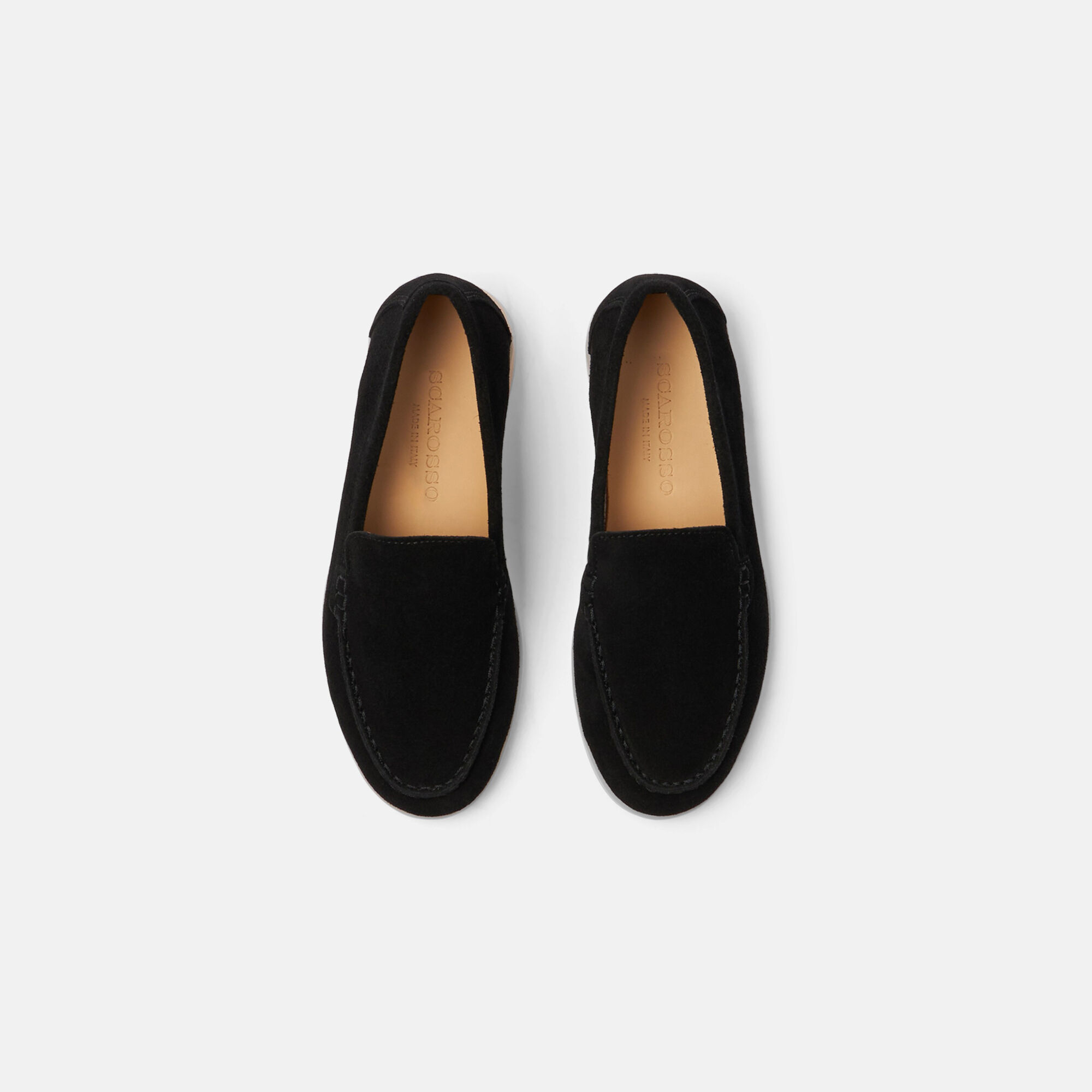 Scarosso Ludovico Boy Black Suede Edit Black - Suede LUDOVICOKLOAF