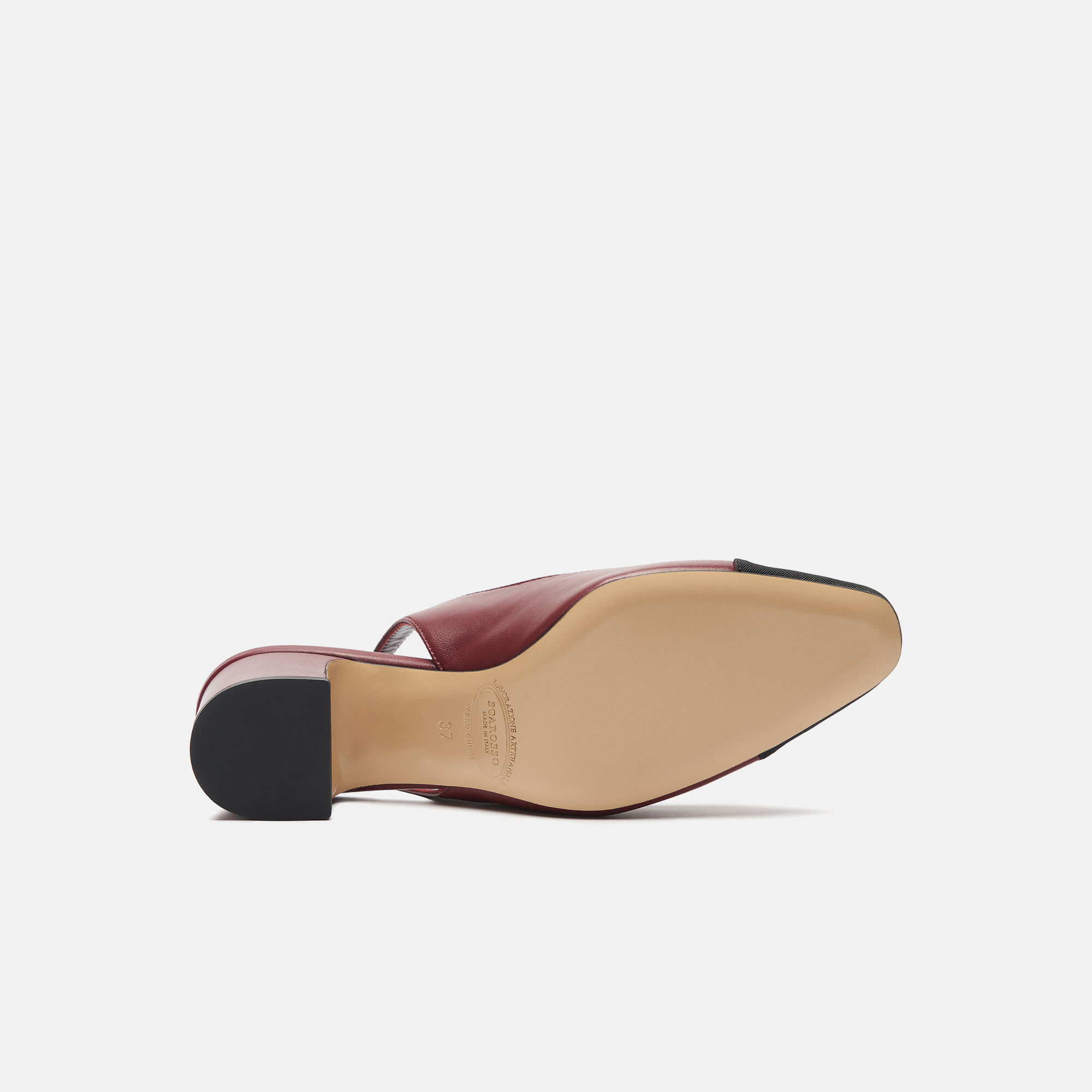 Scarosso Miranda Burgundy Burgundy - Calf MIRANDAPUMP
