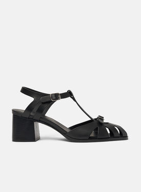 Scarosso Giulia Black Black - Calf GIULIASAND