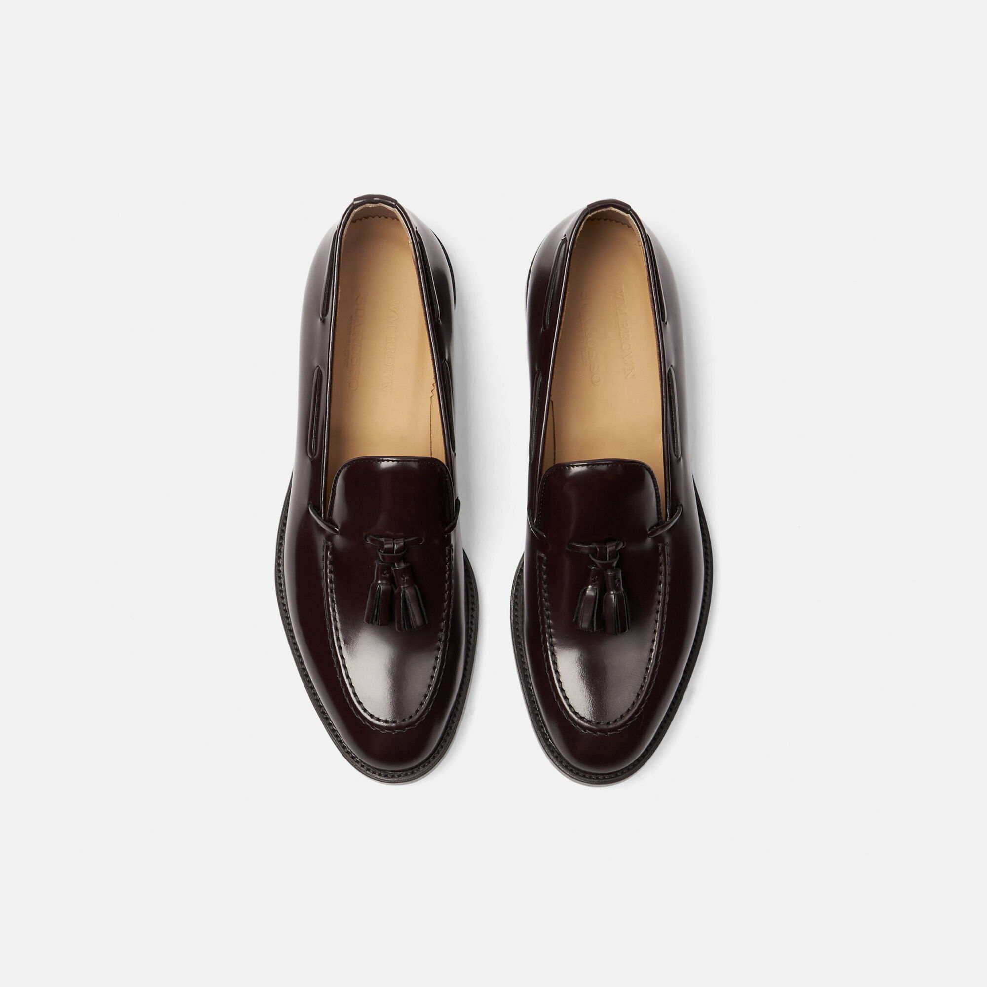 Scarosso William Burgundy Bright Burgundy - Polished calf WILLIAMLOAF