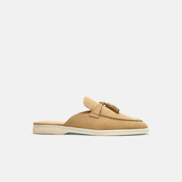 Scarosso Lucrezia Beige Suede Beige - Suede LUCREZIAMULE Scarosso Lucrezia Beige Suede Beige - Suede LUCREZIAMULE