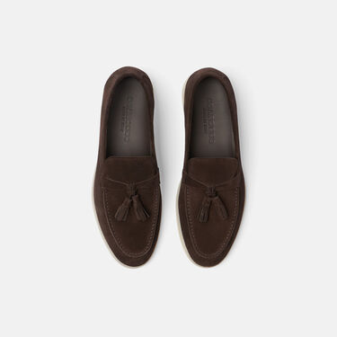 Scarosso Leandra Brown Suede Dark Brown - Suede LEANDRALOAF Scarosso Leandra Brown Suede Dark Brown - Suede LEANDRALOAF
