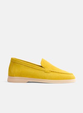 Scarosso Ludovica Girl Yellow Suede Yellow - Suede LUDOVICAKLOAF