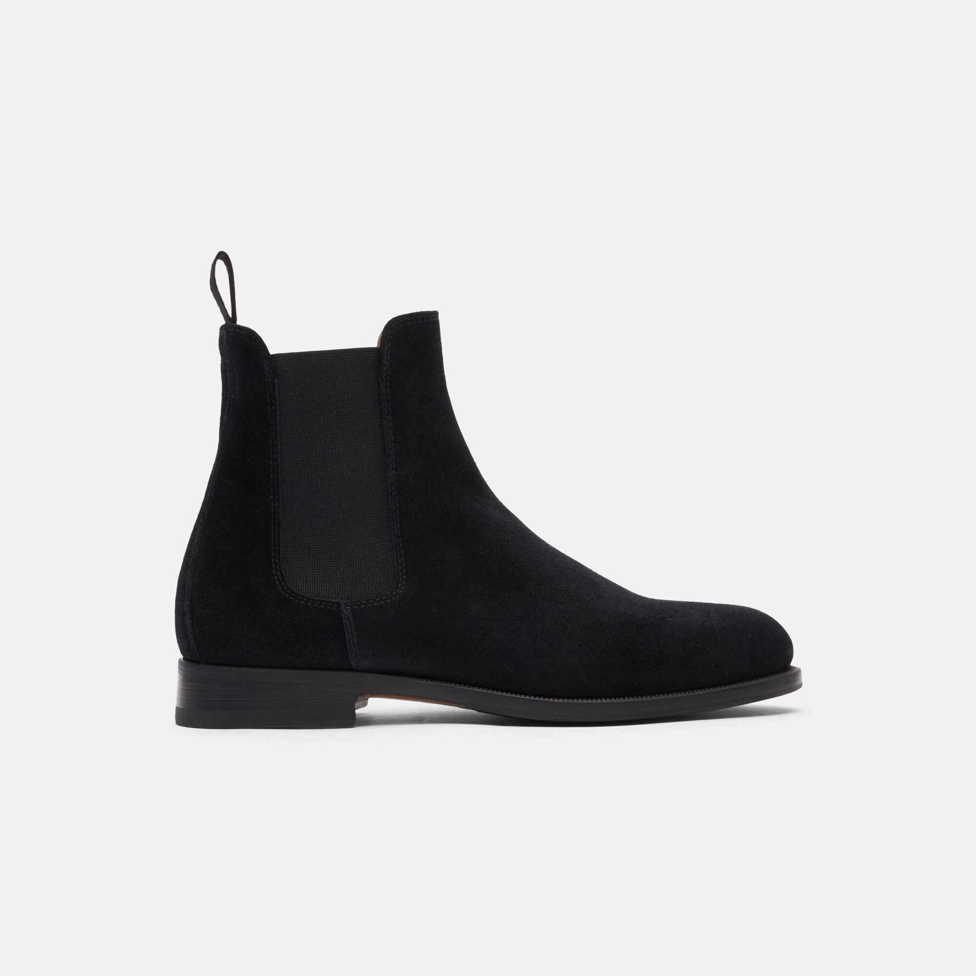Scarosso Elena Black Suede Black - Suede ELENACHEL