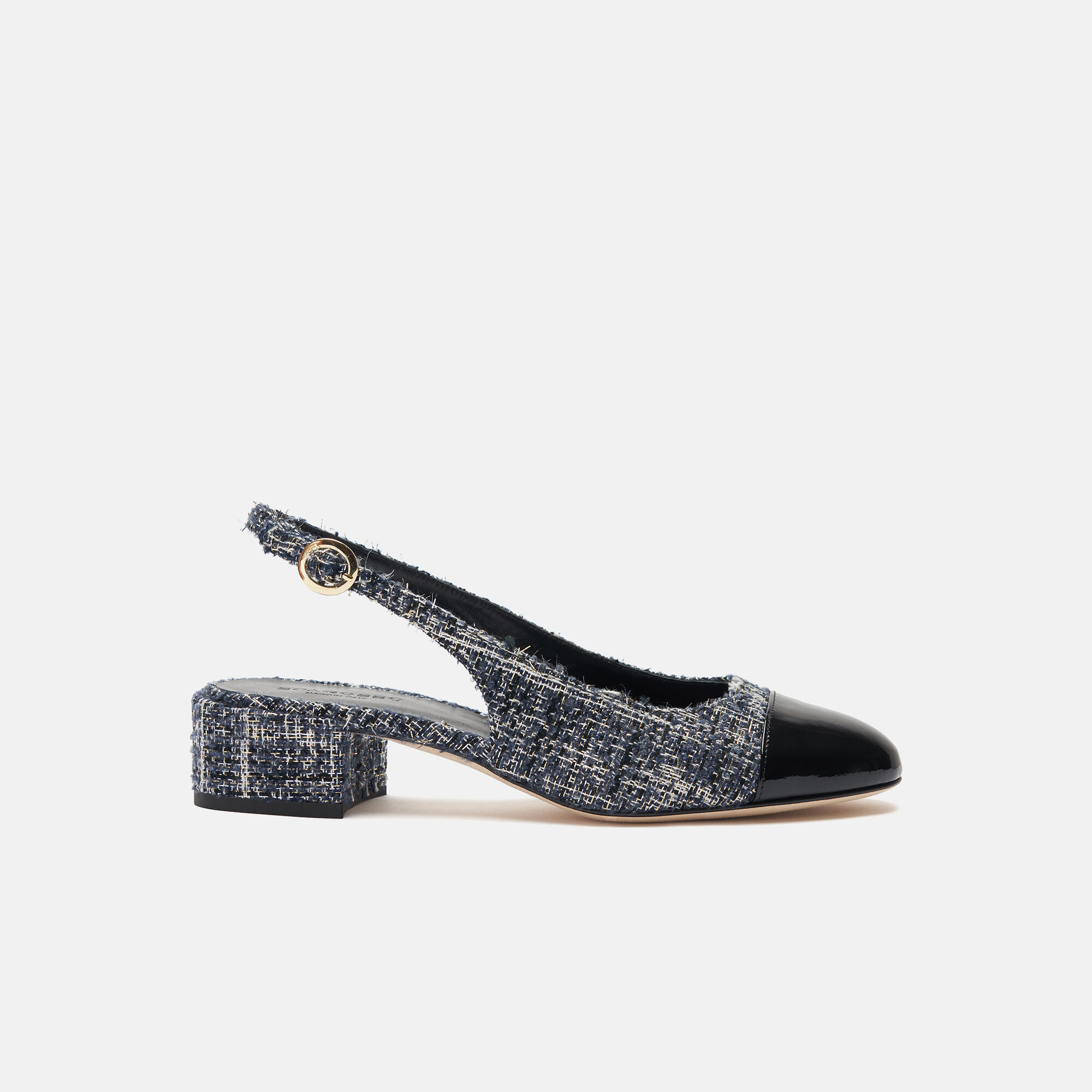 Scarosso Coco Blue Tweed Blue - Tweed COCOPUMP