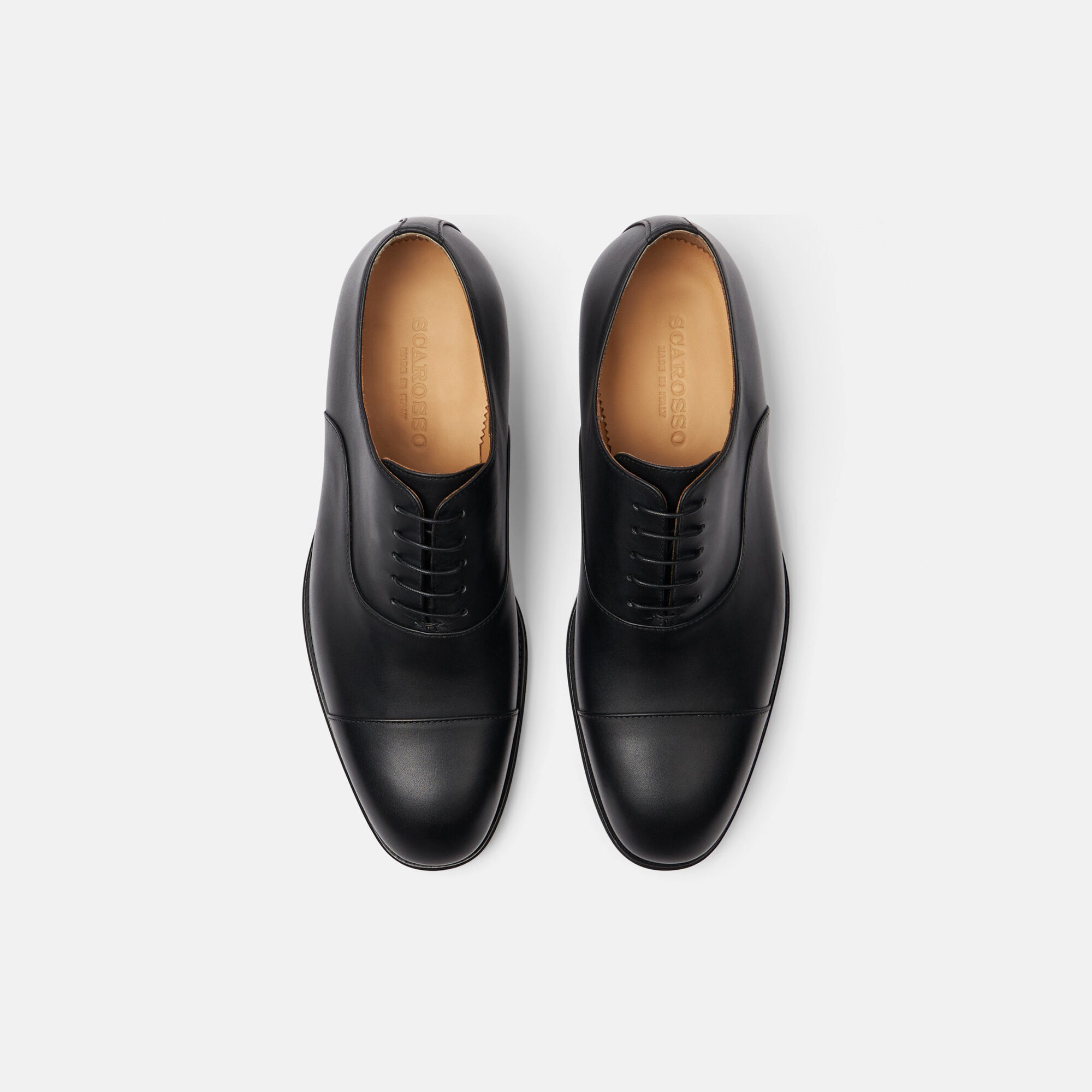 Scarosso Salvatore Black Black - Calf SALVATOREOXFO